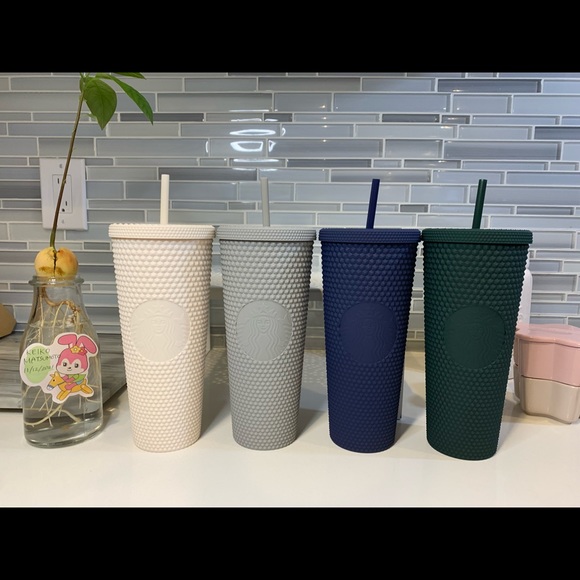 Starbucks Indonesia Matte grey tumbler 24oz Cold Cup BNWT - Picture 2 of 3